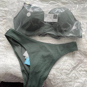 NWT Green Bikini
